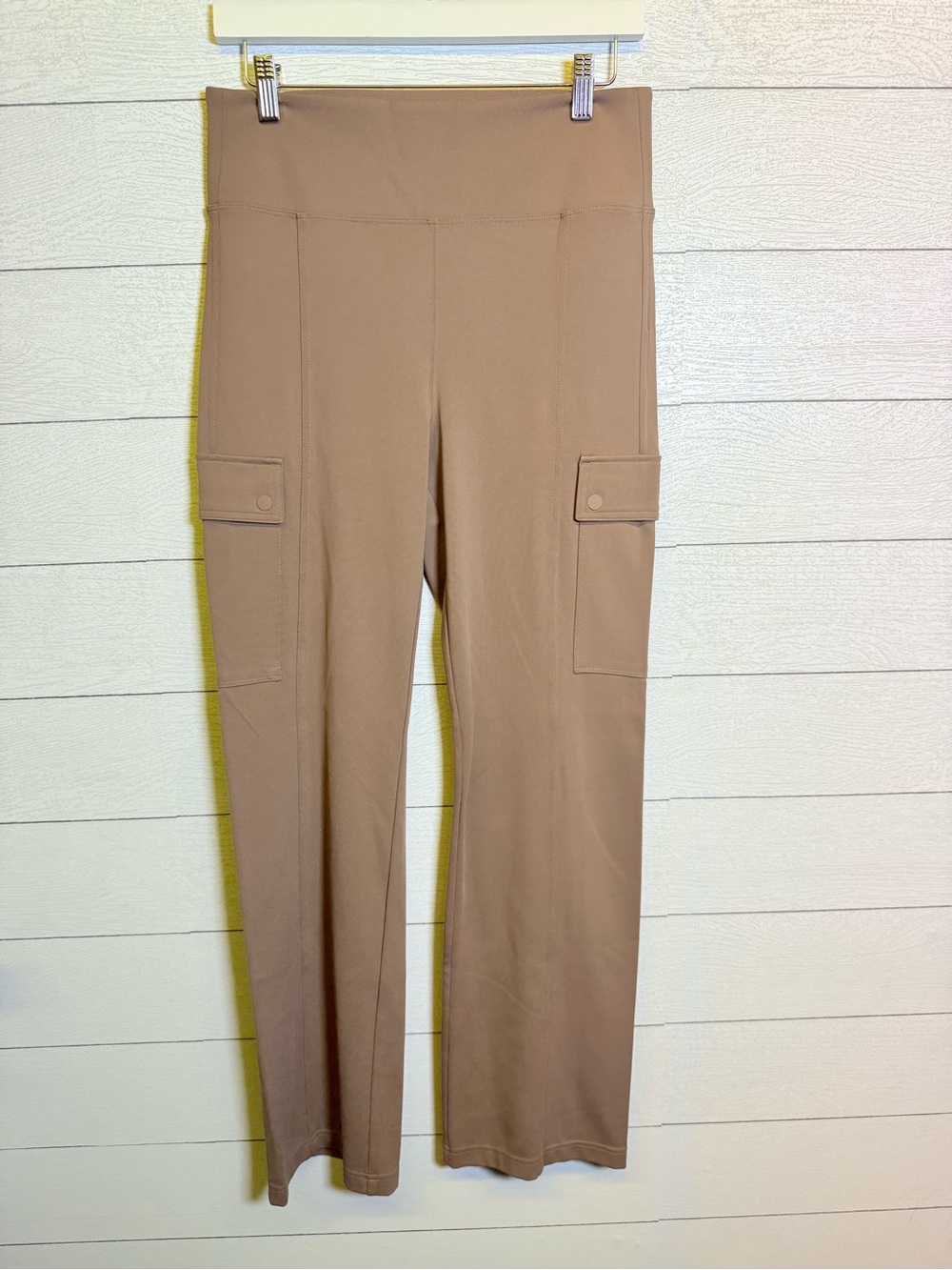 Athleta Delancey Straight Cargo Pants Brown Size Medium